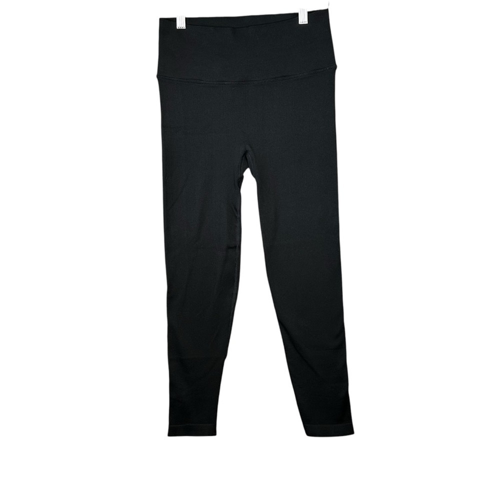 Victorias Secret Sport Leggings Womens Sz M Black Hi Rise Stretch Yoga Pants